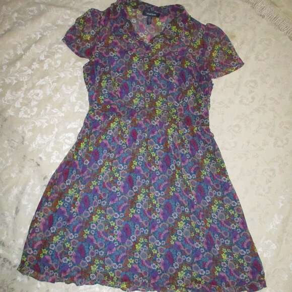 Retro ModCloth Dress  Large - Picture 1 of 5